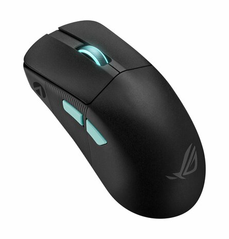 ASUS ROG Harpe Ace Aim Lab Edition | Ambidextrous Draadloze Muis | RF-Draadloos + Bluetooth + USB-A | 36.000 DPI | Zwart