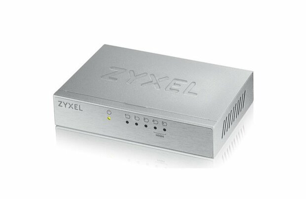 Zyxel ES-105A Unmanaged Fast Ethernet (10/100) Zilver