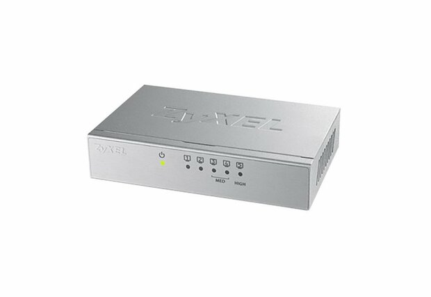 Zyxel GS-105B v3 Unmanaged L2+ Gigabit Ethernet (10/100/1000) Zilver