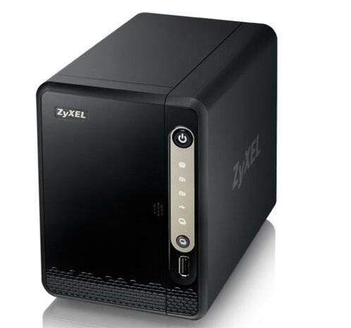 Zyxel NAS326 NAS Mini Tower Ethernet LAN Zwart