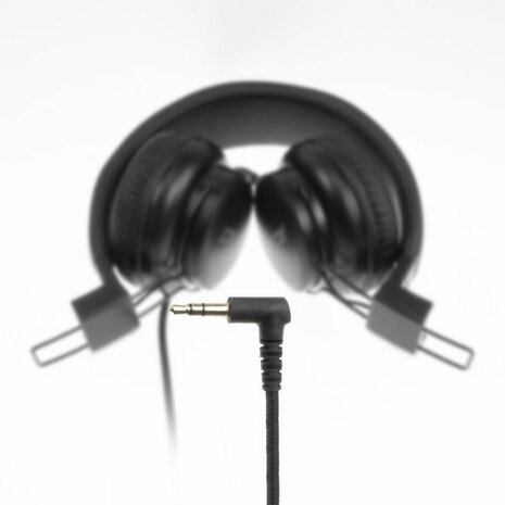 ACT AC9300 | On-Ear Bedraade 3,5mm Koptelefoon | Zwart