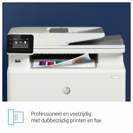 HP Color LaserJet Pro MFP M283fdw AiO Printer | 600 x 600 | Wifi | Kleur