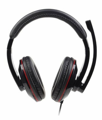 Gembird MHS-001 | Bedraade On-Ear Headset USB-A | Zwart