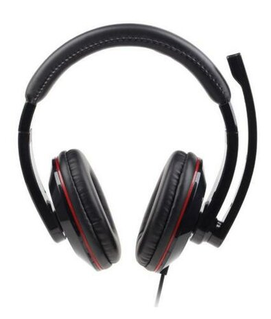Gembird MHS-001 | Bedraade On-Ear Headset USB-A | Zwart