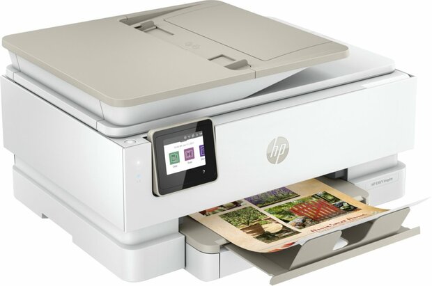 HP ENVY HP Inspire 7920e All-in-One printer, Kleur, Printer voor Thuis en thuiskantoor, Printen, kopiëren, scannen, Draadloos; HP+; Geschikt voor HP Instant Ink; Automatische documentinvoer