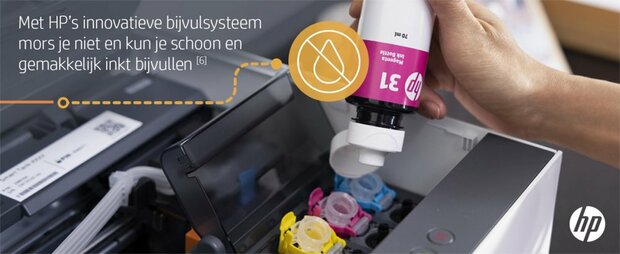 HP Smart Tank 7006 AiO Inkjetprinter | 4800 x 1200 DPI | Wifi | Kleur