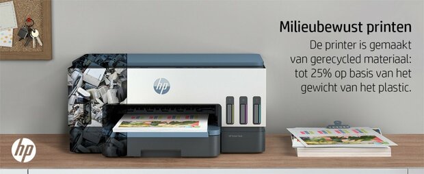 HP Smart Tank 7006 AiO Inkjetprinter | 4800 x 1200 DPI | Wifi | Kleur