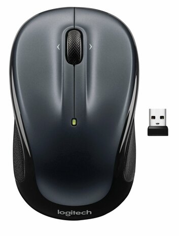 Logitech M325s | Ambidextrous Draadloze Muis | RF-Draadloos | 1000 DPI | Zwart