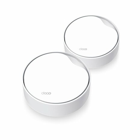 TP-Link DECO X50-POE(2-PACK) mesh-wifi-systeem Dual-band (2.4 GHz / 5 GHz) Wi-Fi 6 (802.11ax) Wit 3 Intern