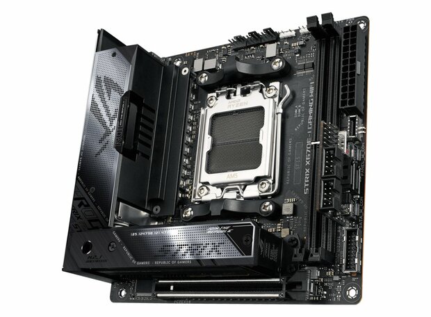 ASUS ROG STRIX X670E-I GAMING WIFI | Socket AM5 | AMD X670 | 2xDDR5 | Mini-ITX | Moederbord
