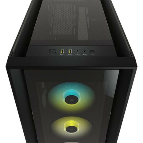 Corsair iCUE 5000X RGB | Midi Tower Case | Zwart