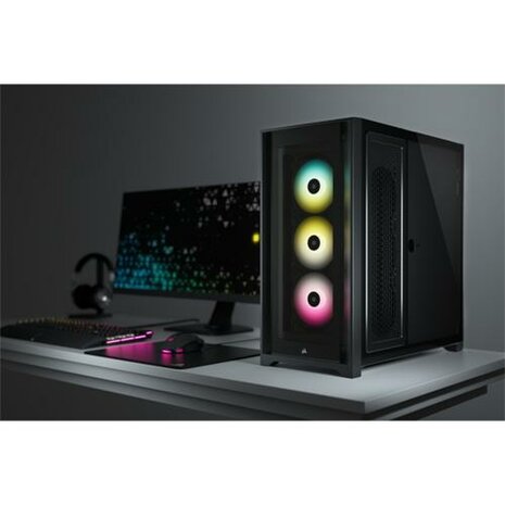 Corsair iCUE 5000X RGB | Midi Tower Case | Zwart