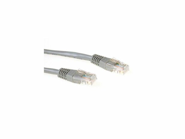 ACT netwerkkabel | Cat6 | U/UTP (UTP) | 30 m | Grijs | IB8030