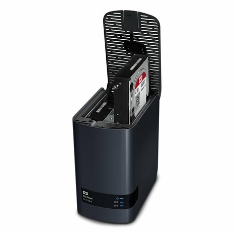 Western Digital My Cloud EX2 Ultra 3.5 Inch 2 bay My Cloud EX2 Ultra NAS, 8TB, Zwart