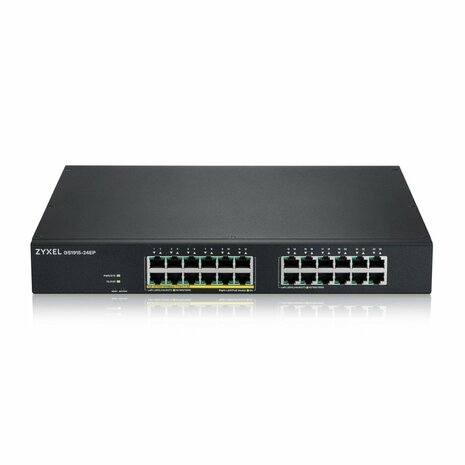 Zyxel GS1915-24EP Managed L2 Gigabit Ethernet (10/100/1000) Power over Ethernet (PoE) 1U Zwart