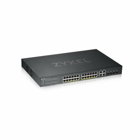 Zyxel GS1920-24HPV2 Managed Gigabit Ethernet (10/100/1000) Power over Ethernet (PoE) Zwart