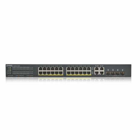 Zyxel GS1920-24HPV2 Managed Gigabit Ethernet (10/100/1000) Power over Ethernet (PoE) Zwart