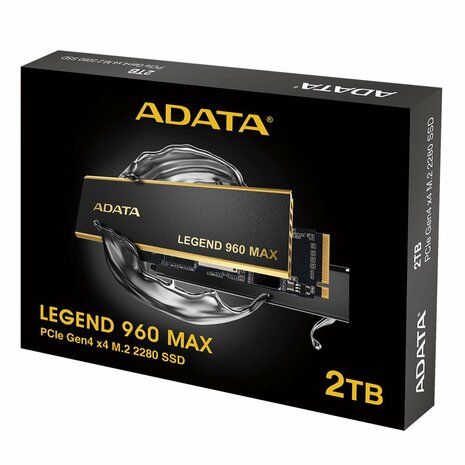 ADATA Legend 960 Max | 2TB NVMe SSD | M.2 | Gen4 | 7.400MB/s