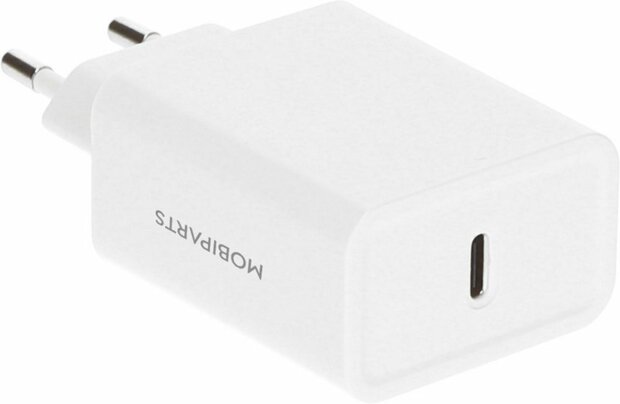 Mobiparts Wall Charger | USB-C Oplader 30W met Power Delivery | Wit