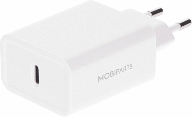 Mobiparts Wall Charger | USB-C Oplader 30W met Power Delivery | Wit