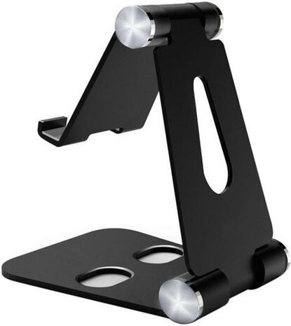 Mobiparts Tablet Stand | Verstelbare Tablethouder van Metaal | Maat L