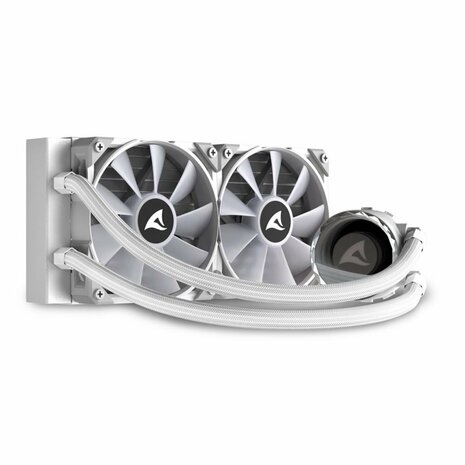 Sharkoon S80 RGB 240mm | White Edition | All-in-One CPU Waterkoeler