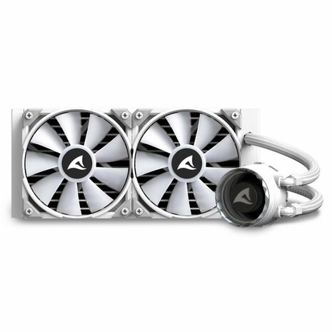 Sharkoon S80 RGB 240mm | White Edition | All-in-One CPU Waterkoeler