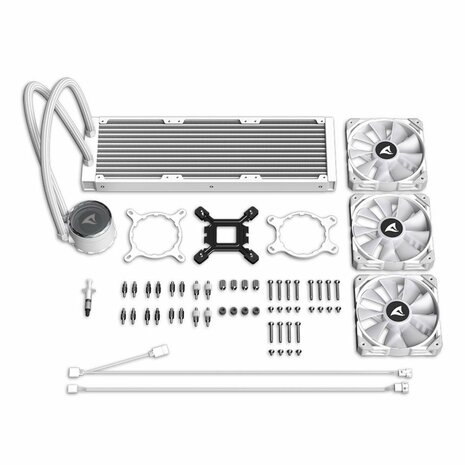 Sharkoon S90 360mm ARGB | White Edition | All-in-One CPU Waterkoeler