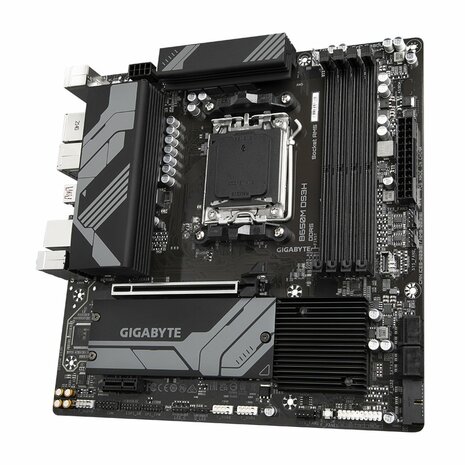 Gigabyte B650M DS3H | Socket AM5 | AMD B650 | 4xDDR5 | Micro-ATX | Moederbord