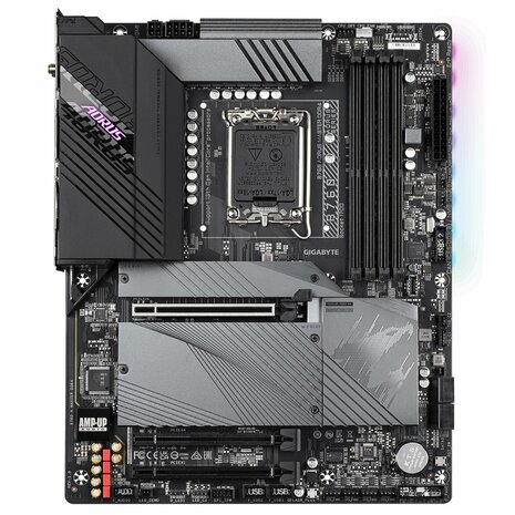 Gigabyte B760 AORUS MASTER DDR4 (rev. 1.0) | Socket LGA 1700 | Intel B760 | 4xDDR4 | ATX | Moederbord