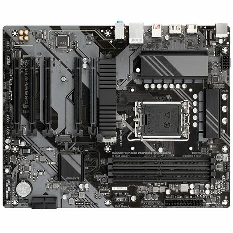 Gigabyte B760 DS3H | Socket LGA 1700 | Intel B760 | 4xDDR5 | ATX | Moederbord