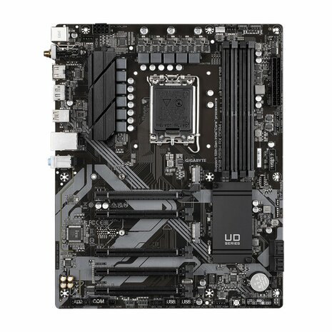 Gigabyte B760 DS3H AX WIFI | Socket LGA 1700 | Intel B760 | 4xDDR4 | ATX | Moederbord