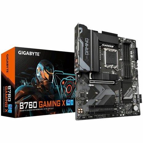 Gigabyte B760 GAMING X moederbord Intel B760 Express LGA 1700 ATX