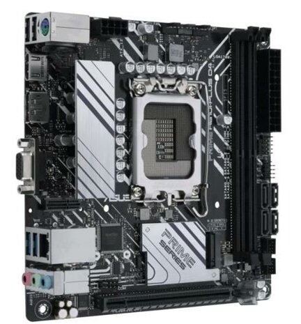 ASUS PRIME H610I-PLUS D4-CSM | Socket LGA 1700 | Intel H610 | 2xDDR4 | Mini-ITX | Moederbord
