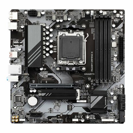 Gigabyte A620M GAMING X | Socket AM5 | AMD A620 | 4xDDR5 | Micro-ATX | Moederbord
