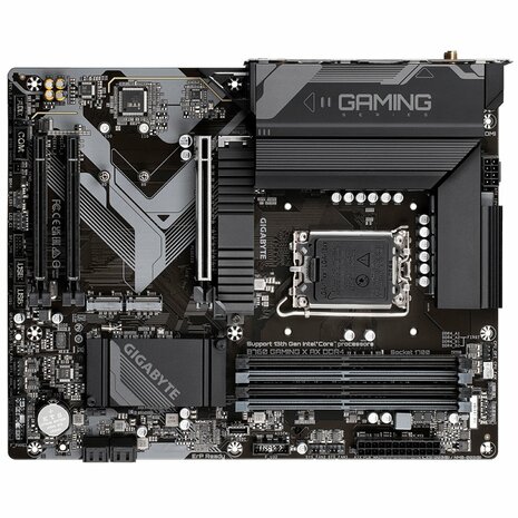 Gigabyte B760 GAMING X AX DDR4 | Socket LGA 1700 | Intel B760 | 4xDDR4 | ATX | Moederbord