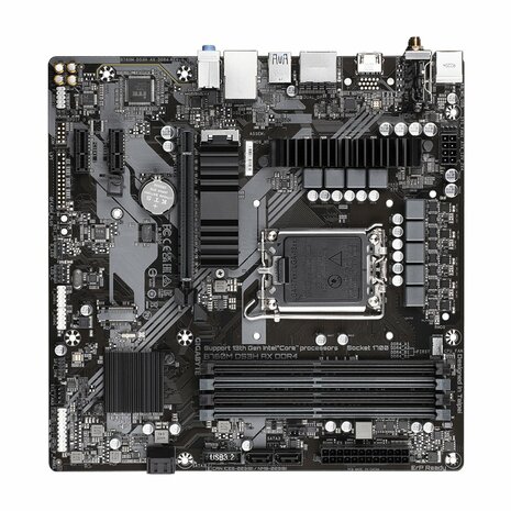 Gigabyte B760M DS3H AX DDR4 | Socket LGA 1700 | Intel B760 | 4xDDR4 | Micro-ATX | Moederbord