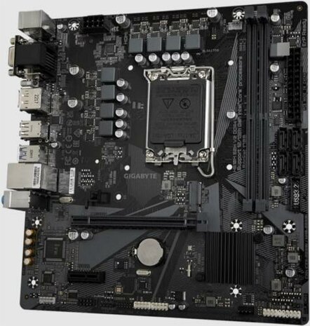 Gigabyte H610M S2H V2 DDR4 (rev. 1.0) | Socket LGA 1700 | Intel H610 | 2xDDR4 | Micro-ATX | Moederbord