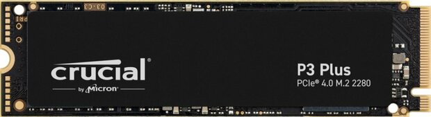 Crucial P3 Plus | 1TB NVMe SSD | M.2 | Gen4 | 5.000MB/s
