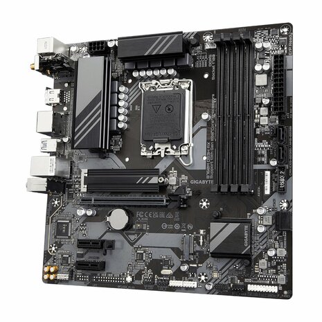 Gigabyte B760M DS3H AX (rev. 1.x) | Socket LGA 1700 | Intel B760 | 4xDDR5 | Micro-ATX | Moederbord