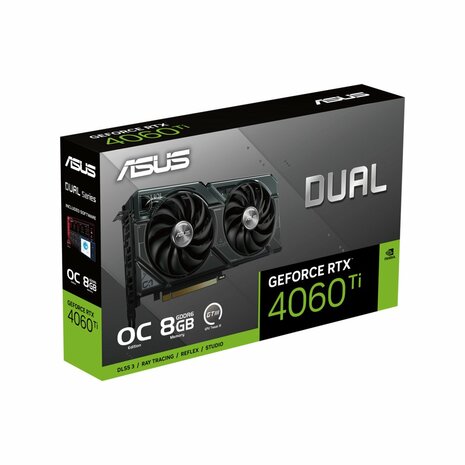 ASUS Dual -RTX4060TI-O8G NVIDIA GeForce RTX 4060 Ti 8 GB GDDR6