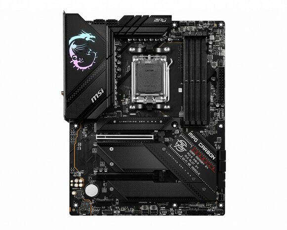 MSI MPG B650 CARBON WIFI | Socket AM5 | AMD B650 | 4xDDR5 | ATX | Moederbord