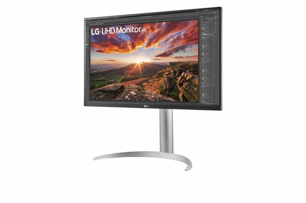 LG 27UP85NP-W computer monitor 68,6 cm (27") 3840 x 2160 Pixels 4K Ultra HD LED Zilver