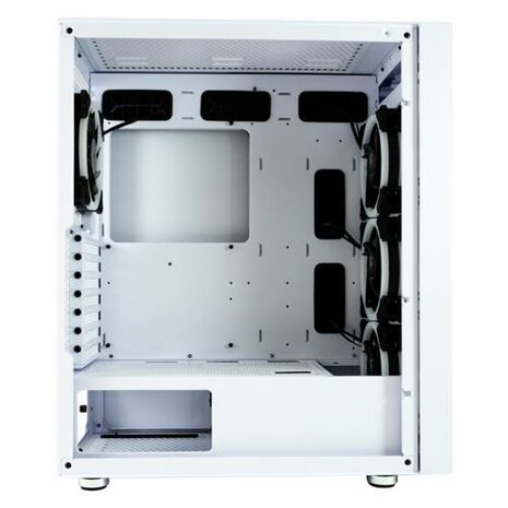 LC-Power White Wanderer X RGB | Midi Tower Case | Wit