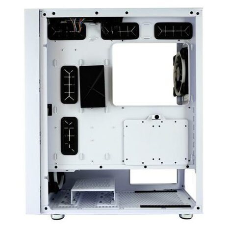 LC-Power White Wanderer X RGB | Midi Tower Case | Wit