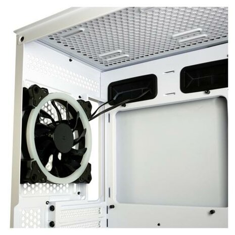LC-Power White Wanderer X RGB | Midi Tower Case | Wit