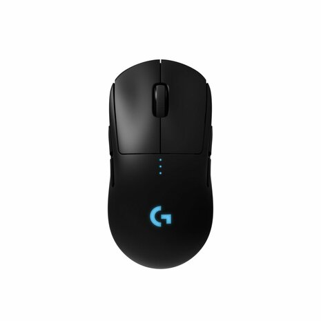 Logitech G Pro | Ambidextrous Draadloze Gaming Muis | RF-Draadloos | 25.600 DPI | Zwart