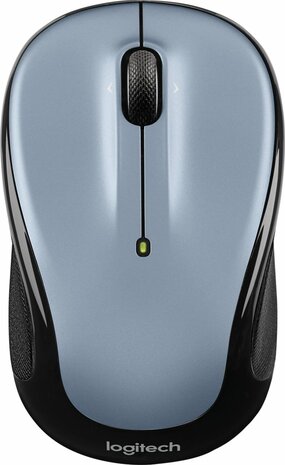 Logitech M325s | Draadloze Muis | Links- en Rechtshandig | RF | 1000 DPI | Zwart/Grijs