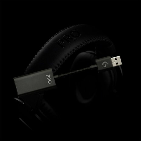 Logitech G Pro X | Bedraade Over-ear Gaming Headset | USB-A & 3.5mm | Zwart