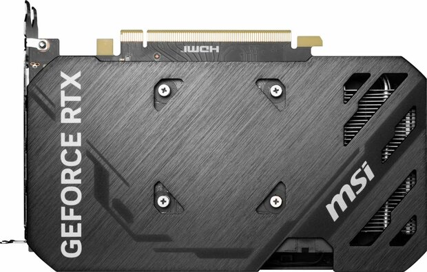 MSI GeForce RTX 4060 Ti VENTUS 2X BLACK OC | 8GB GDDR6 VRAM | Videokaart | GPU | Nvidia